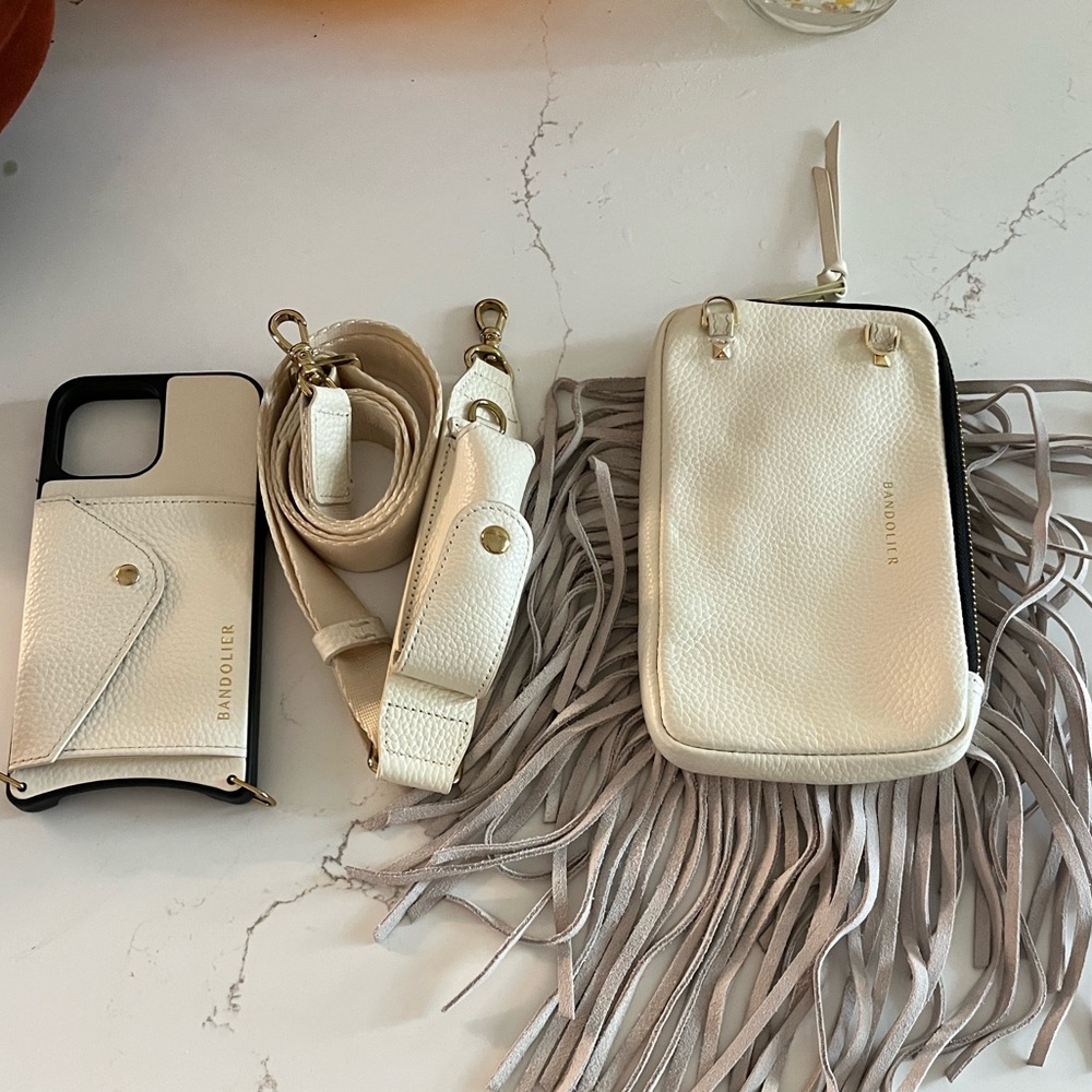 Bandolier 3 in 1 Pouch Set Crossbody iPhone 13 Pro Max Case
